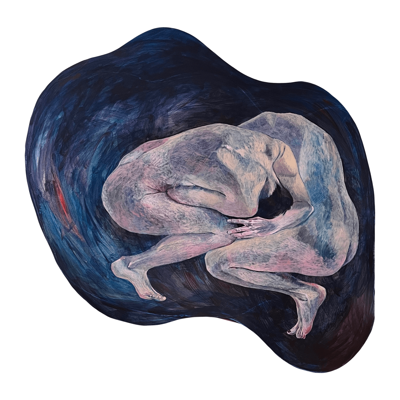 Abeyance [Stan zawieszenia] 2023. Acrylic on board